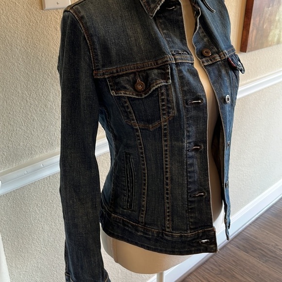 Levi’s Denim Trucker Jacket Size S - Picture 3 of 16